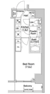 東京都墨田区太平3【マンション】の間取り