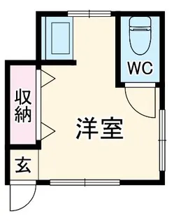 はるみ荘【1階】の間取り
