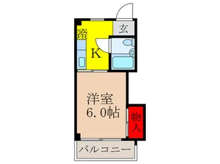 エミネンス喜志部【1階】の間取り