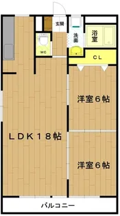 グリーンテラス【1階】の間取り