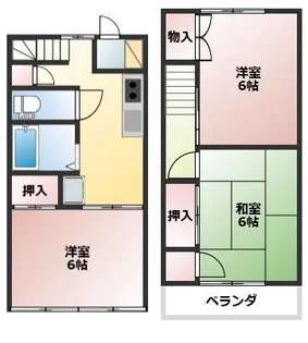 ワンステップ梅の木の間取り