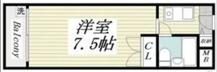 メゾンド六甲パートII【3階】の間取り