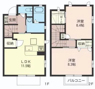 埼玉県さいたま市桜区道場2【一戸建】の間取り
