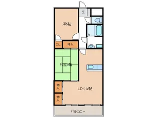 Fontaine Yoshida【2階】の間取り