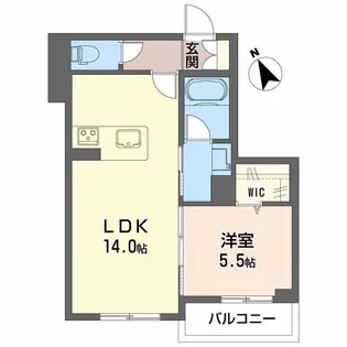 Kalmark海老塚【2階】の間取り