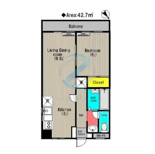 千葉県浦安市猫実5【マンション】の間取り