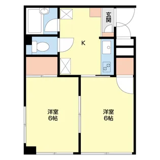 タウンハウス金衛町B棟【3階】の間取り
