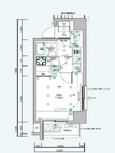SYFORME MINAMI-IKEBUKURO【3階】の間取り