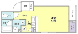 東京都新宿区舟町【マンション】の間取り