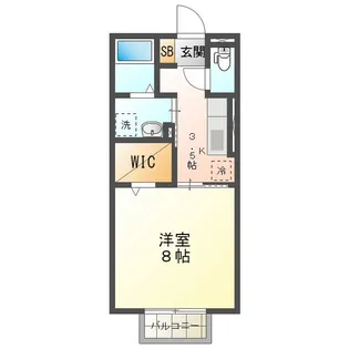 ムーンライト【1階】の間取り