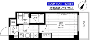ステージファースト光が丘アジールコート【5階】の間取り