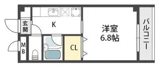 K.Sリバーパーク【3階】の間取り