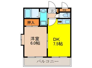 第7浦濱ビレッジ【2階】の間取り