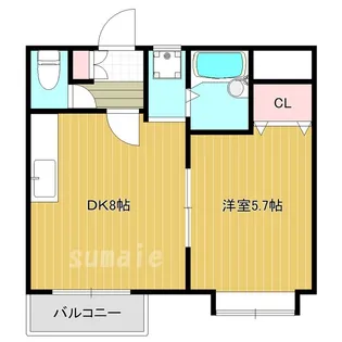 エスポワール21【2階】の間取り