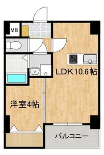 SAKURA TERRACE【6階】の間取り