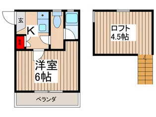 サンクレエルIII【1階】の間取り
