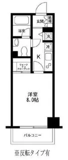 レジディア荻窪【1階】の間取り