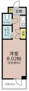 N.S.ZEAL東別院中駒ビル【2階】の間取り
