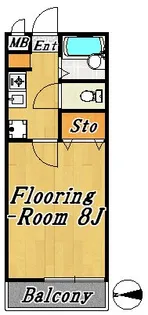 ラクダ【2階】の間取り