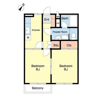 シャルム【1階】の間取り