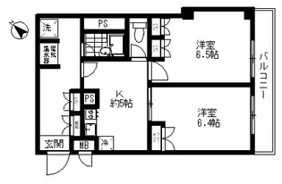 パークコート北園【5階】の間取り