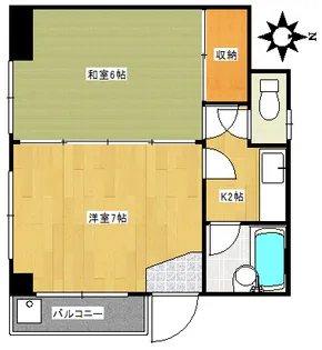 H・K【2階】の間取り