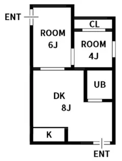 メゾン・ド・ノアバーム八王子【1階】の間取り