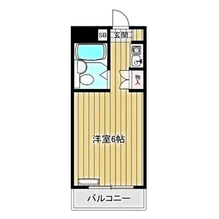 神明マンション【4階】の間取り