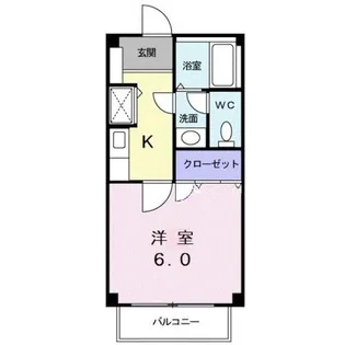 ヴィルヌーブ指扇【2階】の間取り