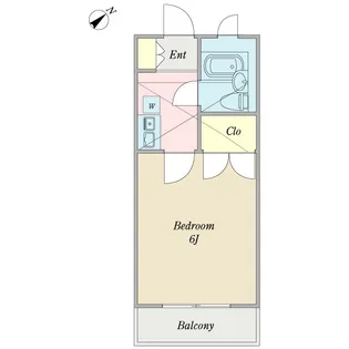エトワールセキノII【1階】の間取り