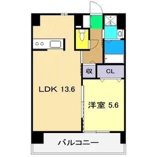 エルフィーノ II【8階】の間取り