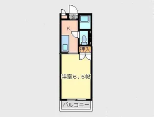 マインメイツマンション【3階】の間取り