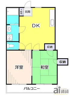 クレイルヴィラI【3階】の間取り