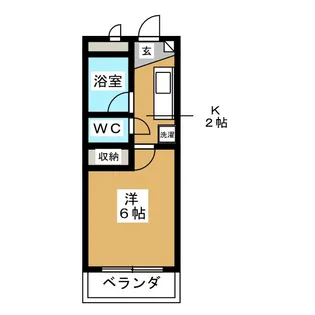 FKビル金沢文庫【2階】の間取り