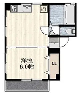 北ハイツ【3階】の間取り