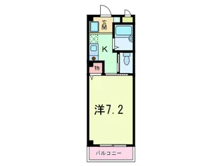 グランツ岡本【2階】の間取り