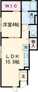 エトワール白梅【1階】の間取り