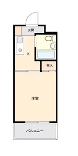 ハイタウン大森公園【5階】の間取り