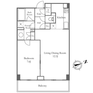 パークプレイス三田の間取り