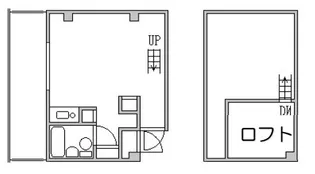 ミディ八王子【4階】の間取り
