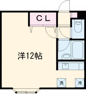 クレステージ宮前【2階】の間取り
