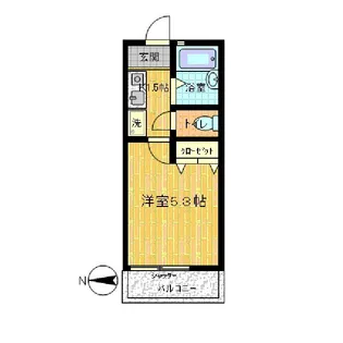 メゾンK&K【1階】の間取り