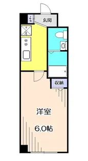 Aifort.三鷹駅前【4階】の間取り