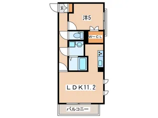 グランメールコート栄町【2階】の間取り