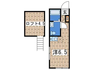 メゾンマルクパ-ジュ富岡西【2階】の間取り