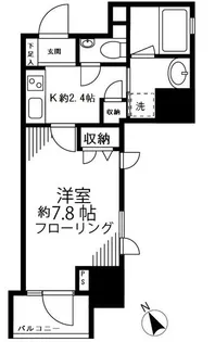 ファインクレスト護国寺【3階】の間取り