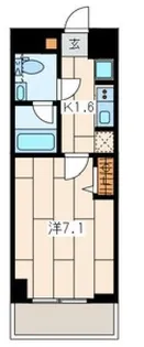 ロンフォーレ山王【5階】の間取り