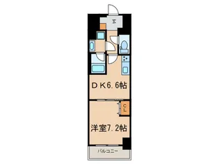 フレール上前津【11階】の間取り