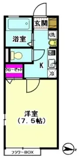 メゾン坂上【1階】の間取り
