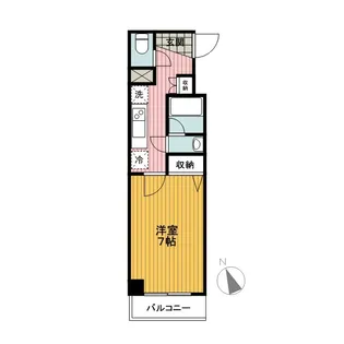 ヴィラ・ウィステリア【1階】の間取り